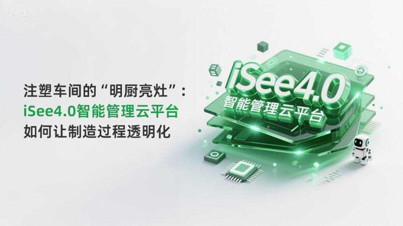 注塑車間的“明廚亮灶”：